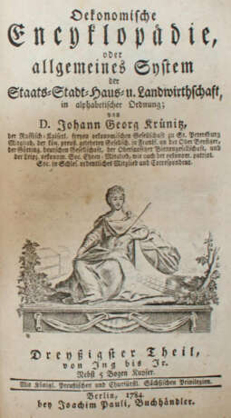 Krünitz, J.G. - photo 1 Krünitz, J.G. - photo 1