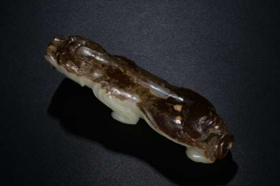 Hetian white jade carving auspicious beast during the Warring States Period - photo 6
