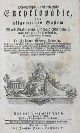 Krünitz, J.G. - фото 2 Krünitz, J.G. - фото 2