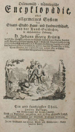 Krünitz, J.G. - фото 1 Krünitz, J.G. - фото 1