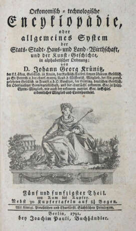 Krünitz, J.G. - фото 1 Krünitz, J.G. - фото 1