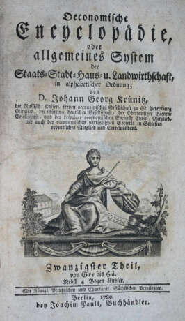 Krünitz, J.G. - фото 1