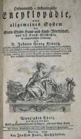 Krünitz, J.G. - photo 1 Krünitz, J.G. - photo 1
