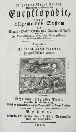 Krünitz, J.G. - фото 1 Krünitz, J.G. - фото 1