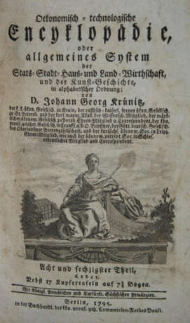 Krünitz, J.G. - фото 1