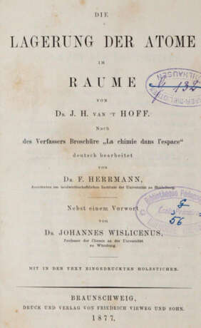 Hoff, J.H.van't. - photo 1 Hoff, J.H.van't. - photo 1