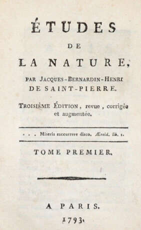 Saint-Pierre, J.-H.-B.de. - фото 2 Saint-Pierre, J.-H.-B.de. - фото 2