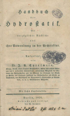 Eytelwein, J.A. - фото 1