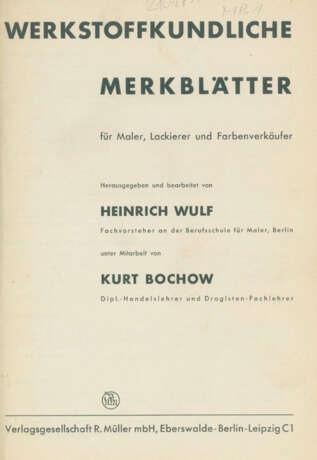 Wulf, H. (Hrsg.). - photo 1