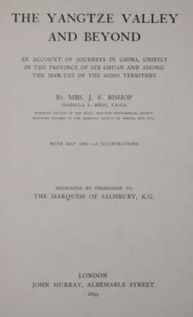 Bishop, J.F. (d.i. I.L.Bird). - photo 1