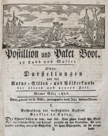 Postillion und Paket Boot - photo 1