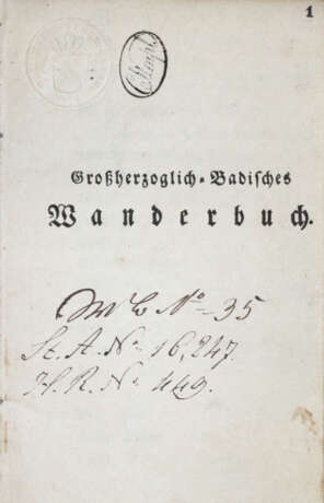 Wanderbücher. - фото 1