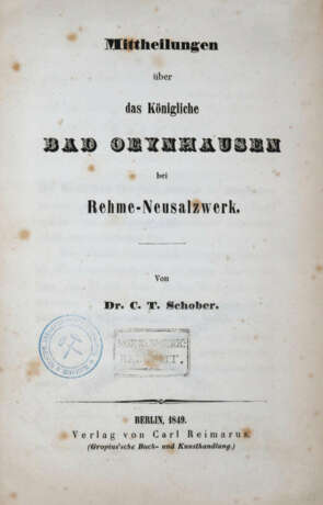 Schober, C.T. - фото 1