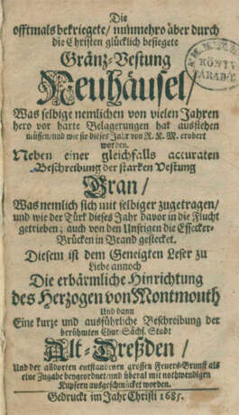 Offtmals bekriegte, Die, - Foto 1 Offtmals bekriegte, Die, - Foto 1