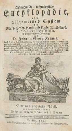 Krünitz, J.G. - фото 1