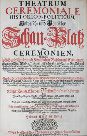 Lünig, J.C. - фото 1 Lünig, J.C. - фото 1