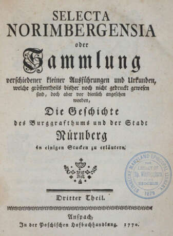 (Schnitzlein, C.W.). - фото 1