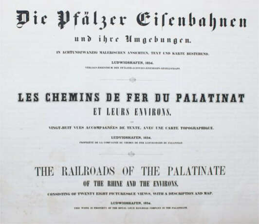 Pfälzer Eisenbahnen, Die, - фото 1