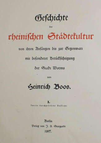 Boos, H. - фото 1