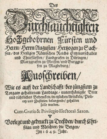 Des Dürchlaüchtigsten... - photo 1 Des Dürchlaüchtigsten... - photo 1