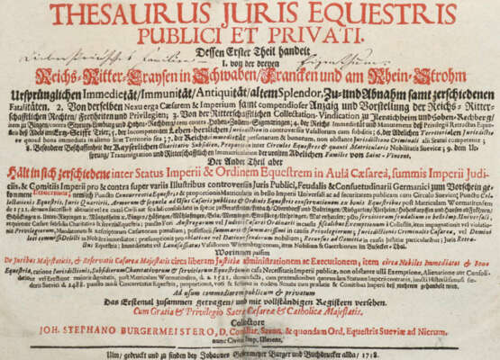 Burgermeister, J.S. - photo 1 Burgermeister, J.S. - photo 1