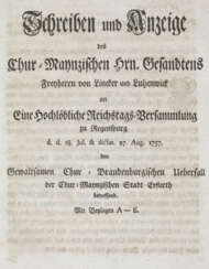 Lincker von Lutzenwick, (J.F.).