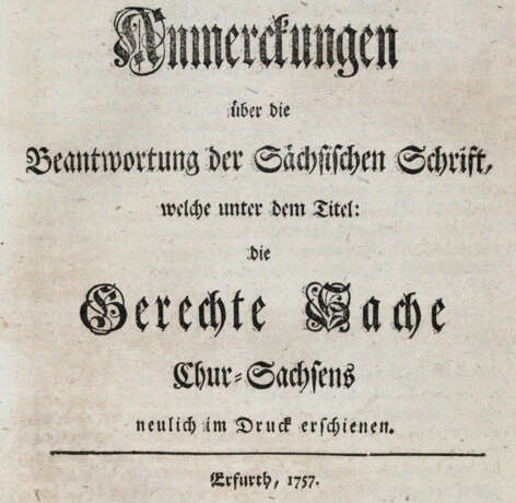 (Senckenberg, H.C.v.). - photo 2 (Senckenberg, H.C.v.). - photo 2