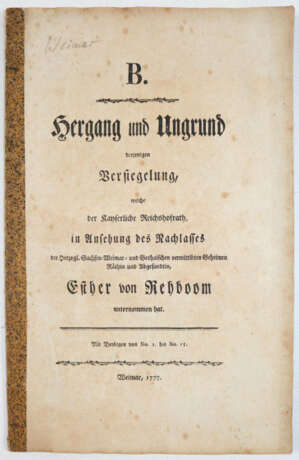 Hergang und Ungrund - photo 1 Hergang und Ungrund - photo 1