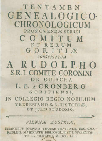 Coronini von Cronberg, R. - Foto 1 Coronini von Cronberg, R. - Foto 1