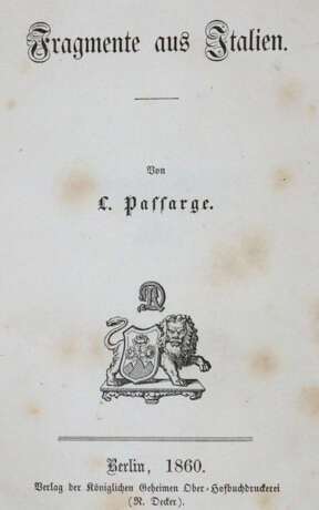 Passarge, L. - Foto 1