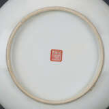 Qing Dynasty pastel glaze character story porcelain plate - Foto 8