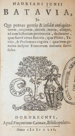 Junius, H. (d.i. A.de Jonghe). - Foto 1