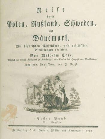 Coxe, W. - фото 1 Coxe, W. - фото 1