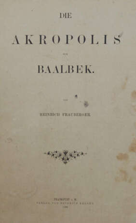 Frauberger, H - фото 1 Frauberger, H - фото 1