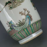 Qing Dynasty colorful glaze character story bottle - Foto 7