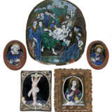 5 Maleremaille mit christlichen Darstellungen - photo 1
