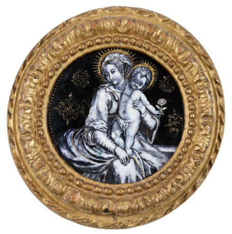 Maleremaille - Madonna mit Kind. - фото 1