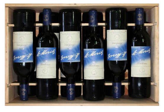 Cuvee St. Moritz 1998 Bordeaux. - photo 1 Cuvee St. Moritz 1998 Bordeaux. - photo 1