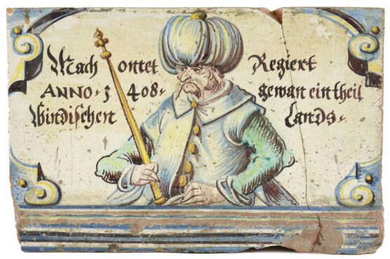 Ofenkachel, - Foto 1