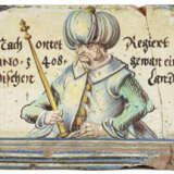 Ofenkachel, - Foto 1