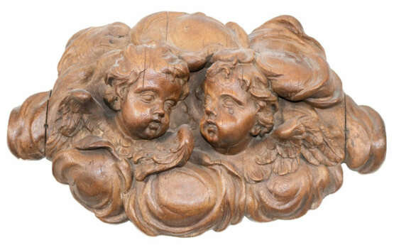 Barockes Puttenrelief als Supraporte - photo 1 Barockes Puttenrelief als Supraporte - photo 1