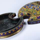 Qing Dynasty cloisonne bronze box - Foto 2