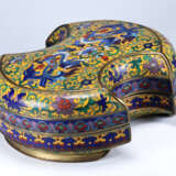 Qing Dynasty cloisonne bronze box - Foto 3
