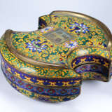 Qing Dynasty cloisonne bronze box - Foto 4