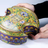 Qing Dynasty cloisonne bronze box - фото 8