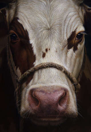 Red Lady Bois naturel Peinture à l'huile Realisme Les Pays-Bas 2025 - photo 2