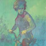 Я буду долго гнать велосипед Papier Technique mixte Абстрактный субъективизм Image thématique - photo 1