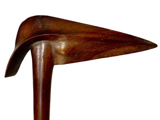 Rare Kanak kagu Wooden Bird Beak Puzzle New Caledonia 19th Century Lacquered wood 19th century - photo 4