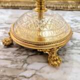 Baccarat Cut Crystal Centerpiece Mounted on Chiseled Gilt Bronze 19th Century Crystal bronze Napoleon III 19th century г. - фото 2