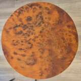 Large Art Deco Column Stand In Amboyna Burl 1940 Lackiertes Holz 20th century - Foto 5